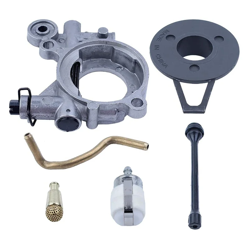 Oil Pump Worm Gear Oil Hose Line Filter Kit for HUSQVARNA 365 371 372 XP 372XP 362 Chainsaw
Oil Pump Worm Gear Oil Hose Line Filter Kit for HUSQVARNA 365 371 372 XP 372XP 362 Chainsaw