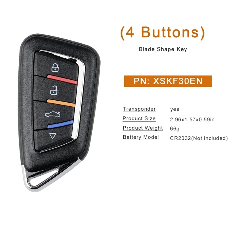 Universal Smart Remote Key Universal Remote Key For Xhorse XSKF30EN For Xhorse VVDI Key Tool
Universal Smart Remote Key Universal Remote Key For Xhorse XSKF30EN For Xhorse VVDI Key Tool