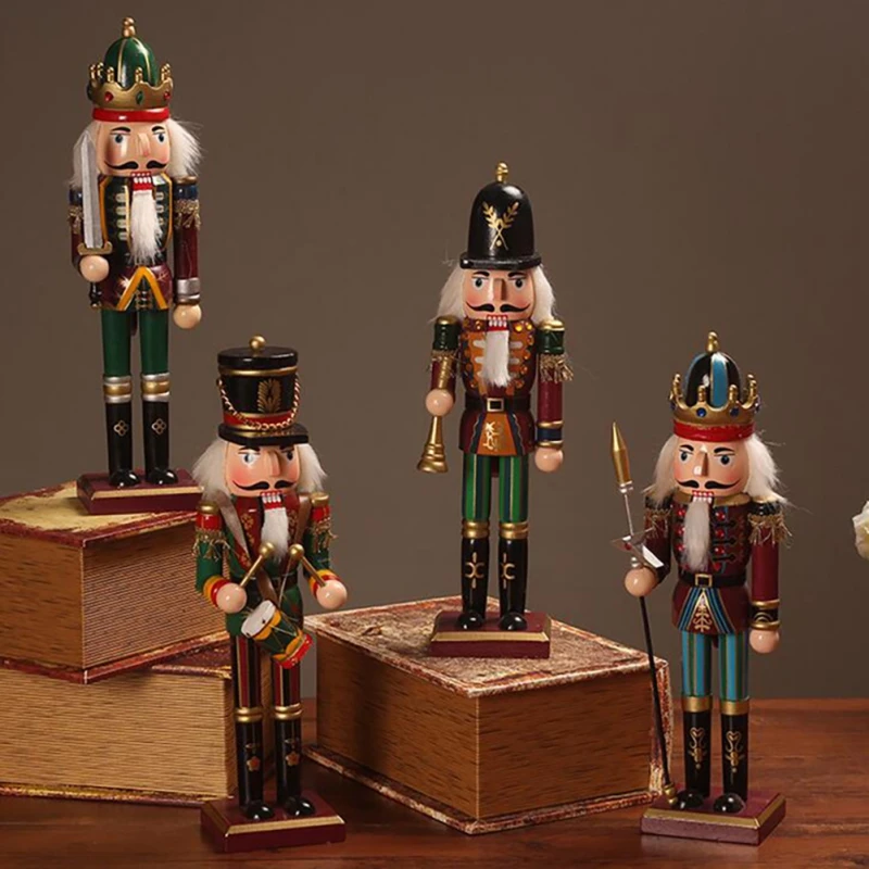 Nutcracker Soldier Puppet Ornament Classic Elements Christmas Decorations Christmas Tree Ornament Festival Toys For Children
Nutcracker Soldier Puppet Ornament Classic Elements Christmas Decorations Christmas Tree Ornament Festival Toys For Children
