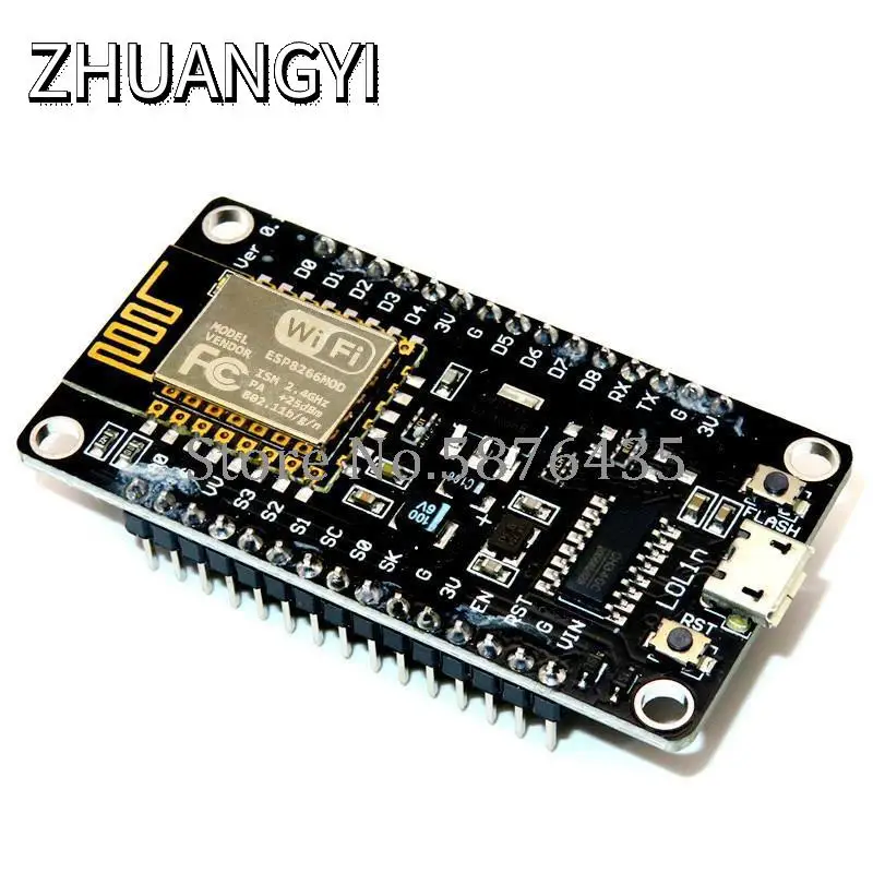 10 шт./лот NodeMcu v3 Lua плата разработки Wi-Fi на основе ESP8266 Интернет вещей ESP12E CH340
10 шт./лот NodeMcu v3 Lua плата разработки Wi-Fi на основе ESP8266 Интернет вещей ESP12E CH340