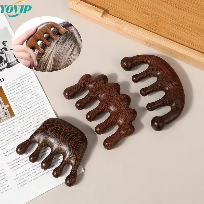 1Pcs Anti-static Blood Circulation Decompression Wood Massage Meridian Comb Head Facial Scraping Multi-Functional Tool
1Pcs Anti-static Blood Circulation Decompression Wood Massage Meridian Comb Head Facial Scraping Multi-Functional Tool