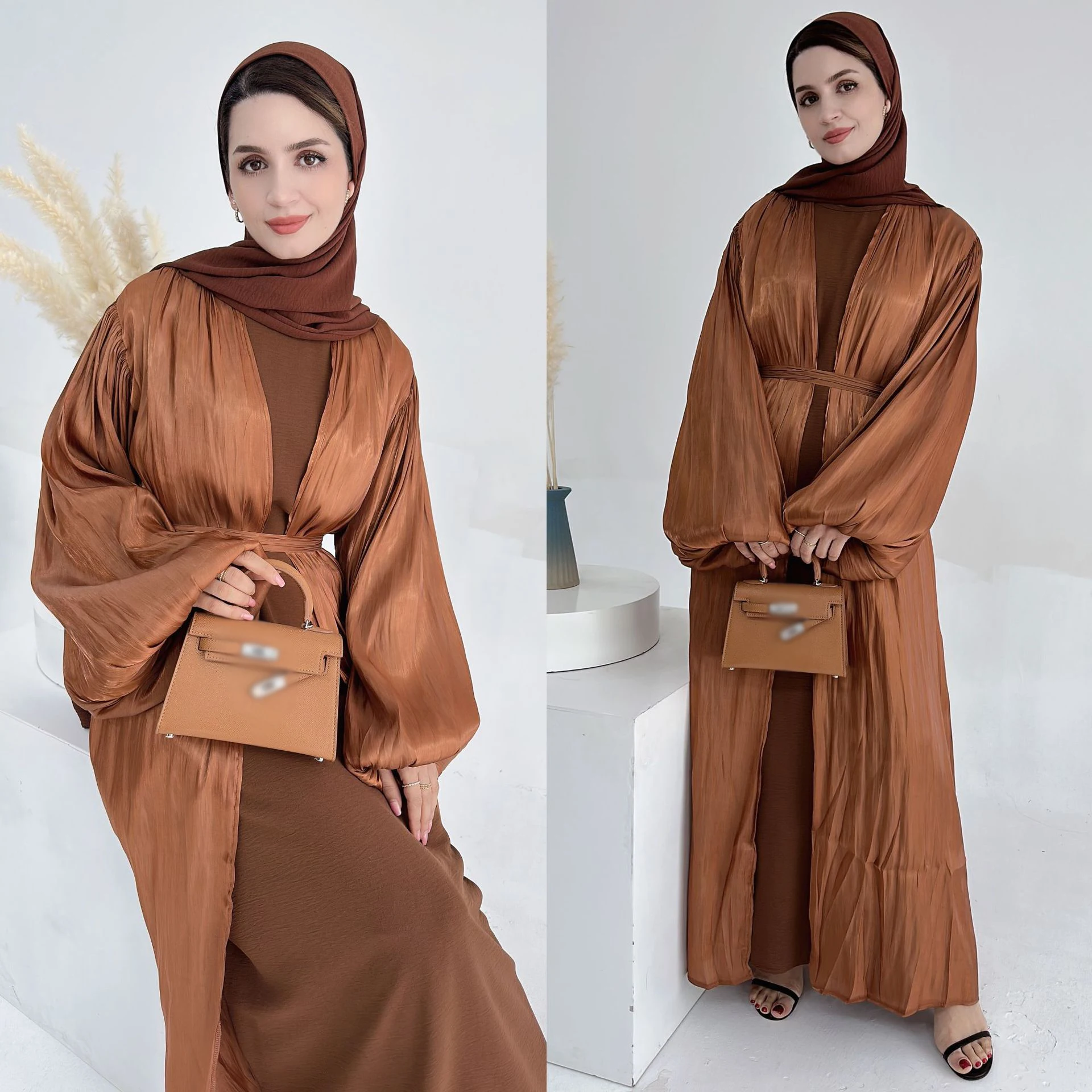 

Kaftan Abayas For Women Kimono Musulmane Cardigan Dubai Abaya Turkey Islam Arabic Muslim Long Modest Dress Robe Longue Femme