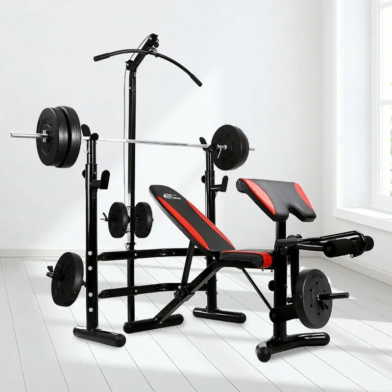 Multifunction Station Weightlifting Bed Bench Gym Bench Strength Training Adjustable Weight Bench Set for Home Use
Multifunction Station Weightlifting Bed Bench Gym Bench Strength Training Adjustable Weight Bench Set for Home Use