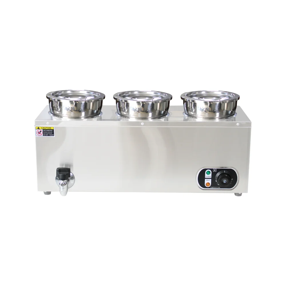 Commercial barrel Heating temperature control Stainless steel bain marie soup barrelnsulation round
Commercial barrel Heating temperature control Stainless steel bain marie soup barrelnsulation round