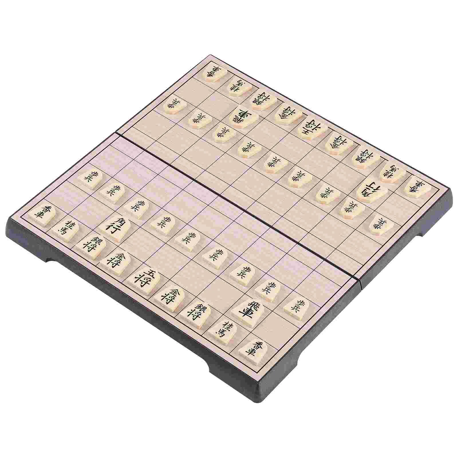 Японская настольная игрушка Shogi, настольная игра для путешествий, набор складных настольных игр в шахматы
Японская настольная игрушка Shogi, настольная игра для путешествий, набор складных настольных игр в шахматы