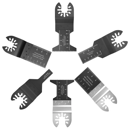 Multitool Blades High Carbon Steel Oscillating Saw Blades Quick Release Oscillating Blades High Precision Fast Cutting Saw
Multitool Blades High Carbon Steel Oscillating Saw Blades Quick Release Oscillating Blades High Precision Fast Cutting Saw