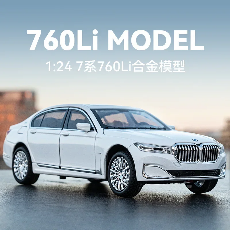 1:24 BMW 760LI High Simulation Diecast Metal Alloy Model car Sound Light Pull Back Collection Kids Toy Gifts A616
1:24 BMW 760LI High Simulation Diecast Metal Alloy Model car Sound Light Pull Back Collection Kids Toy Gifts A616