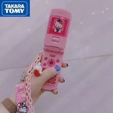 TAKARA TOMY cute cartoon Hello Kitty mobile phone model necklace pendant toy toy rotating music
TAKARA TOMY cute cartoon Hello Kitty mobile phone model necklace pendant toy toy rotating music