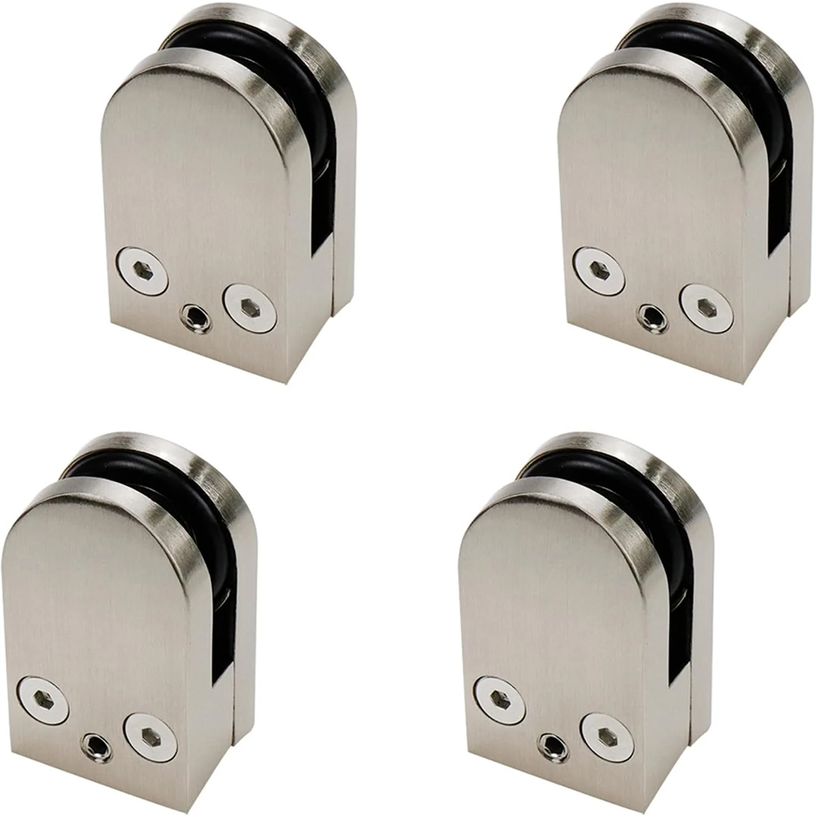 Silver Round Clamps for Glass Durable and Sturdy Construction Easy to Install on Balustrade Staircase Handrail and Bathroom
Silver Round Clamps for Glass Durable and Sturdy Construction Easy to Install on Balustrade Staircase Handrail and Bathroom