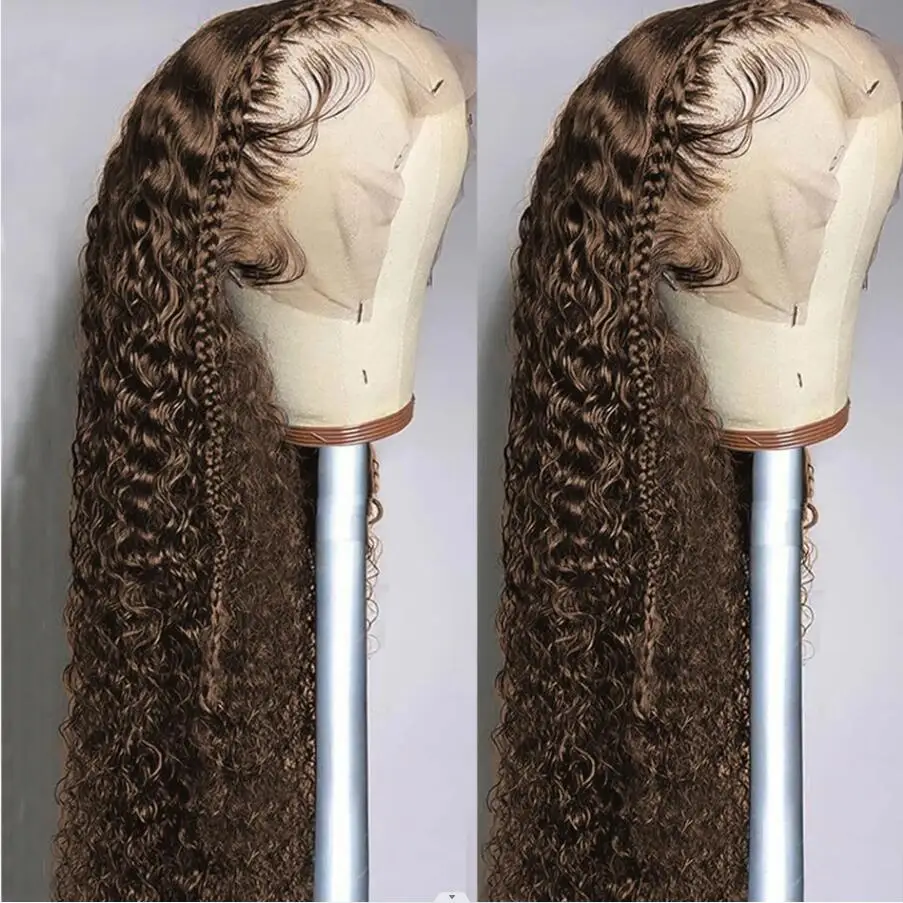 Soft Natural Hairline Honey Brown 26“Long Kinky Cruly 180%Density Lace Front Wig for Women BabyHair Glueless Preplucked Daily
Soft Natural Hairline Honey Brown 26“Long Kinky Cruly 180%Density Lace Front Wig for Women BabyHair Glueless Preplucked Daily