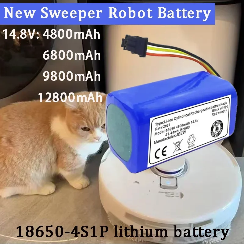 100% Brand New 14.8V 4800-12800mAh Vacuum Robot Battery for Replacing 360 S5 S7 T90 Vacuum Robot Battery
100% Brand New 14.8V 4800-12800mAh Vacuum Robot Battery for Replacing 360 S5 S7 T90 Vacuum Robot Battery
