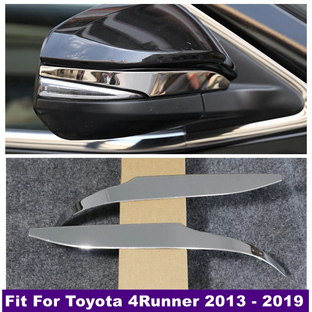 Rearview Mirror Decoration Strip Trim Protective Cover Fit For Toyota 4Runner 2013 - 2019 Stainless Steel / Exterior Refit Kit
Rearview Mirror Decoration Strip Trim Protective Cover Fit For Toyota 4Runner 2013 - 2019 Stainless Steel / Exterior Refit Kit