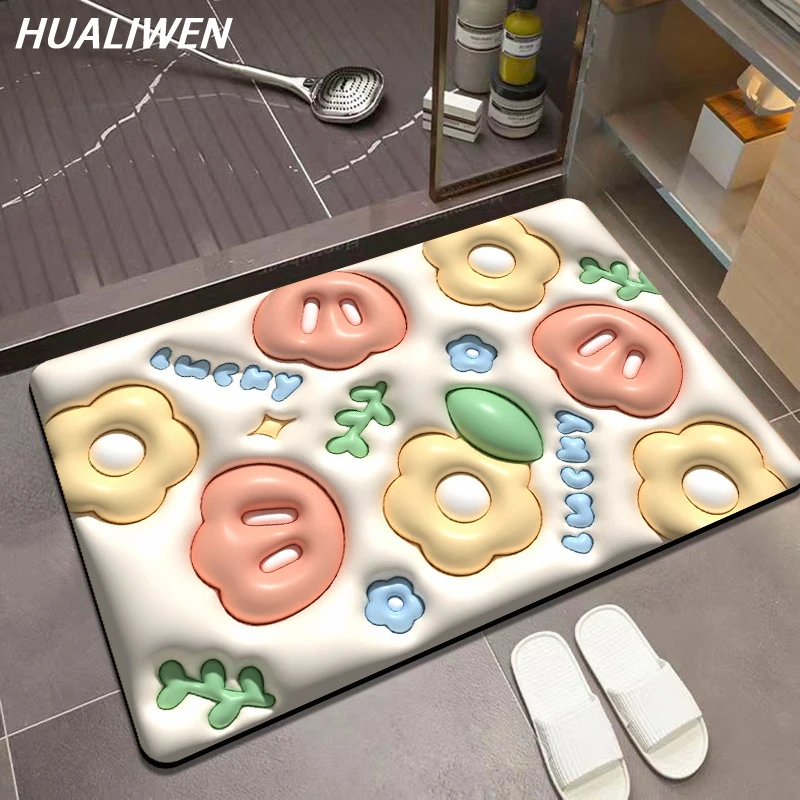 Bathroom Mat Super Absorbent Rug Bath Non Slip Floor Mats Easy To Clean Door Carpet Kitchen Area Rugs
Bathroom Mat Super Absorbent Rug Bath Non Slip Floor Mats Easy To Clean Door Carpet Kitchen Area Rugs