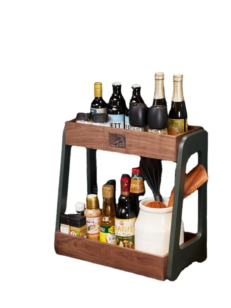 YY Punch-Free Solid Wood Double-Layer Seasoning Seasoning Chopsticks Accessories Storage Rack
YY Punch-Free Solid Wood Double-Layer Seasoning Seasoning Chopsticks Accessories Storage Rack