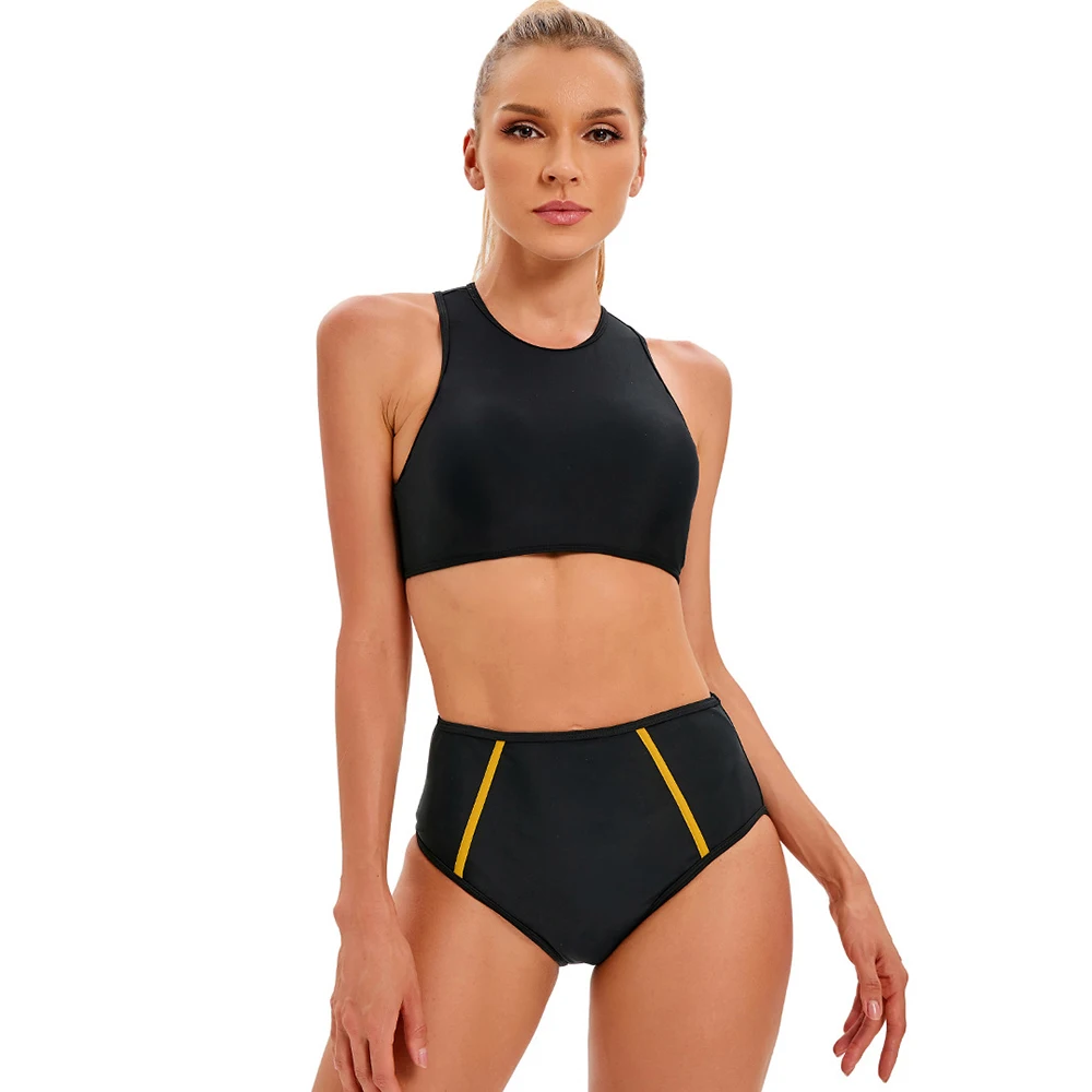 FS Summer Set Women's Bkinis Ladies Swimsuits 2022 New Two Piece Swiming Wear Suits Swimwear For Women Zipper Sport High Waist
FS Summer Set Women's Bkinis Ladies Swimsuits 2022 New Two Piece Swiming Wear Suits Swimwear For Women Zipper Sport High Waist