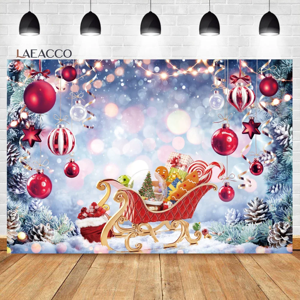 Laeacco Merry Christmas Backdrop Winter Dreamy Snowflakes Light Bokeh Xmas Cart Newborn Birthday Portrait Photography Background
Laeacco Merry Christmas Backdrop Winter Dreamy Snowflakes Light Bokeh Xmas Cart Newborn Birthday Portrait Photography Background
