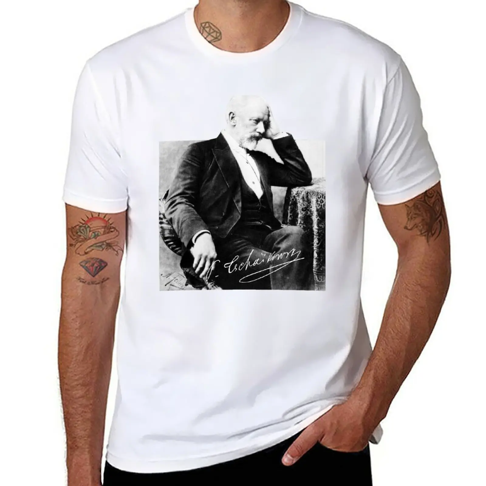 New Pyotr Ilyich Tchaikovsky, Пётр Ильич Чайковский T-Shirt funny t shirts Tee shirt t shirts for men cotton
New Pyotr Ilyich Tchaikovsky, Пётр Ильич Чайковский T-Shirt funny t shirts Tee shirt t shirts for men cotton
