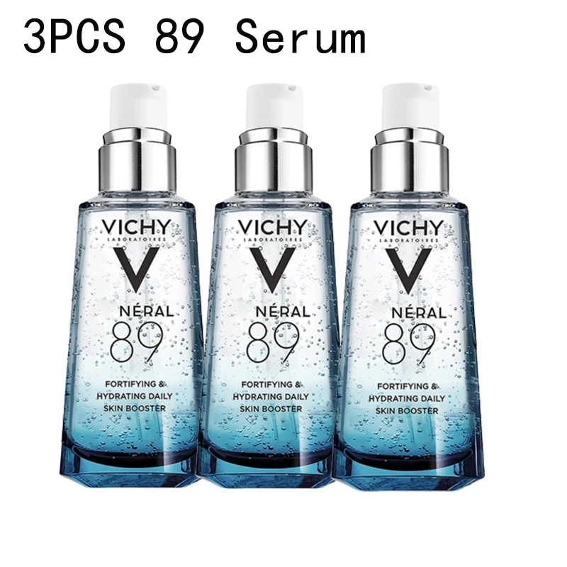 

3PCS Vichy Mineral 89 Fortifying & Hydrating Daily Skin Booster Serum 30ml Moisturizing Relieve Dryness Repair Skin Barrier