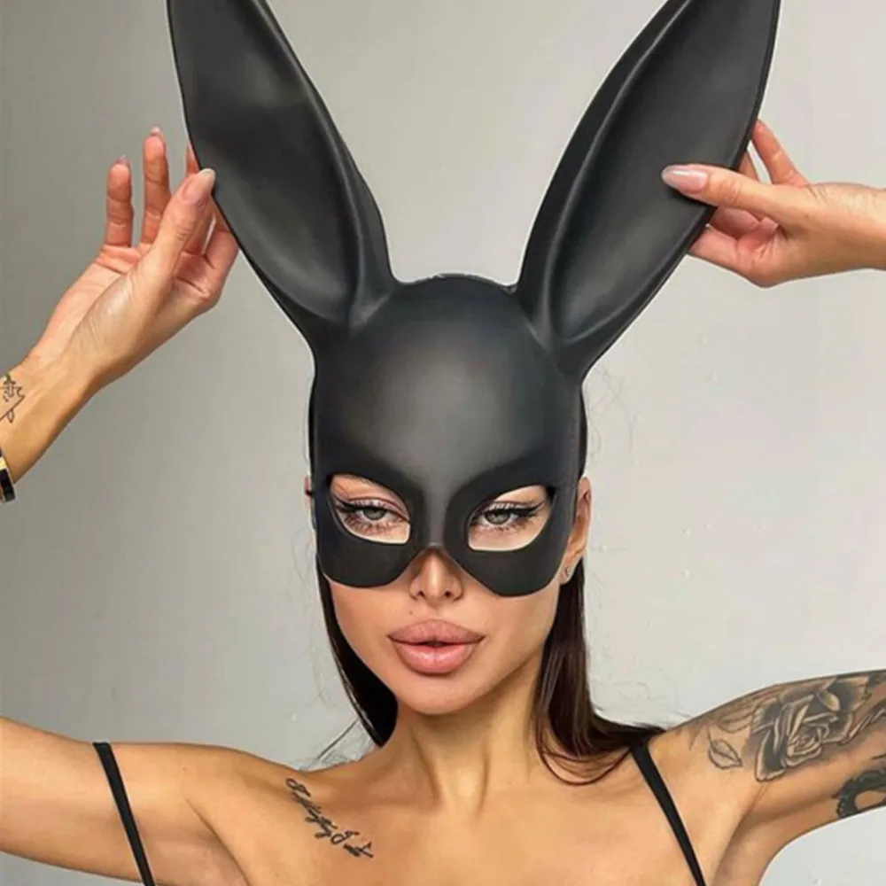 Sexy Bunny Mask Cosplay Bunny Girl Adult Games Rabbit Mask Masquerade Carnival Party Bar Nightclub Masks Erotic Accessories
Sexy Bunny Mask Cosplay Bunny Girl Adult Games Rabbit Mask Masquerade Carnival Party Bar Nightclub Masks Erotic Accessories