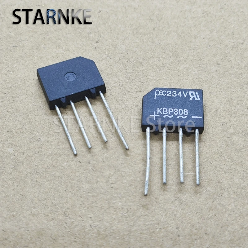 20PCS New Original Rectifier Bridge KBP308 DIP Flat Bridge Square Bridge 3A 800V Rectifier
20PCS New Original Rectifier Bridge KBP308 DIP Flat Bridge Square Bridge 3A 800V Rectifier