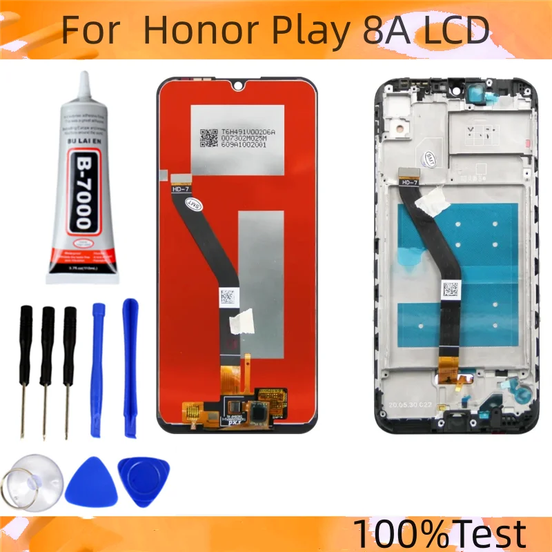 100% Original Display For Honor Play 8A LCD Screen For Honor8A LCD Screen With Frame JAT-L09,JAT-L29,JAT-AL00,JAT-TL00
100% Original Display For Honor Play 8A LCD Screen For Honor8A LCD Screen With Frame JAT-L09,JAT-L29,JAT-AL00,JAT-TL00