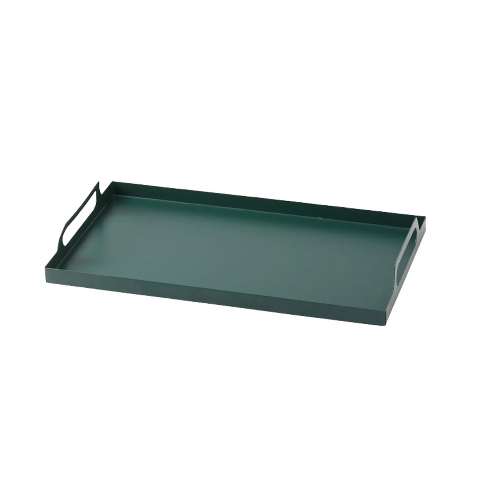 

Rectangular Water Cup Tray Smooth Thickening Design Small Objects Organizer for Table Top Desk Cupboard