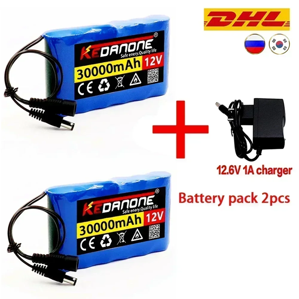 12V Portable Battery 30000mAh Standard Capacity Battery DC 12.6V 30Ah CCTV Camera Monitor + Charger
12V Portable Battery 30000mAh Standard Capacity Battery DC 12.6V 30Ah CCTV Camera Monitor + Charger