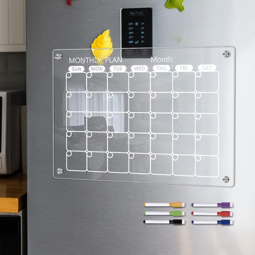 Kid Schedule Whiteboard Magnetic Calendar Whiteboard Acrylic Dry-erase Refrigerator Family Monthly Weekly Planning Schedule
Kid Schedule Whiteboard Magnetic Calendar Whiteboard Acrylic Dry-erase Refrigerator Family Monthly Weekly Planning Schedule