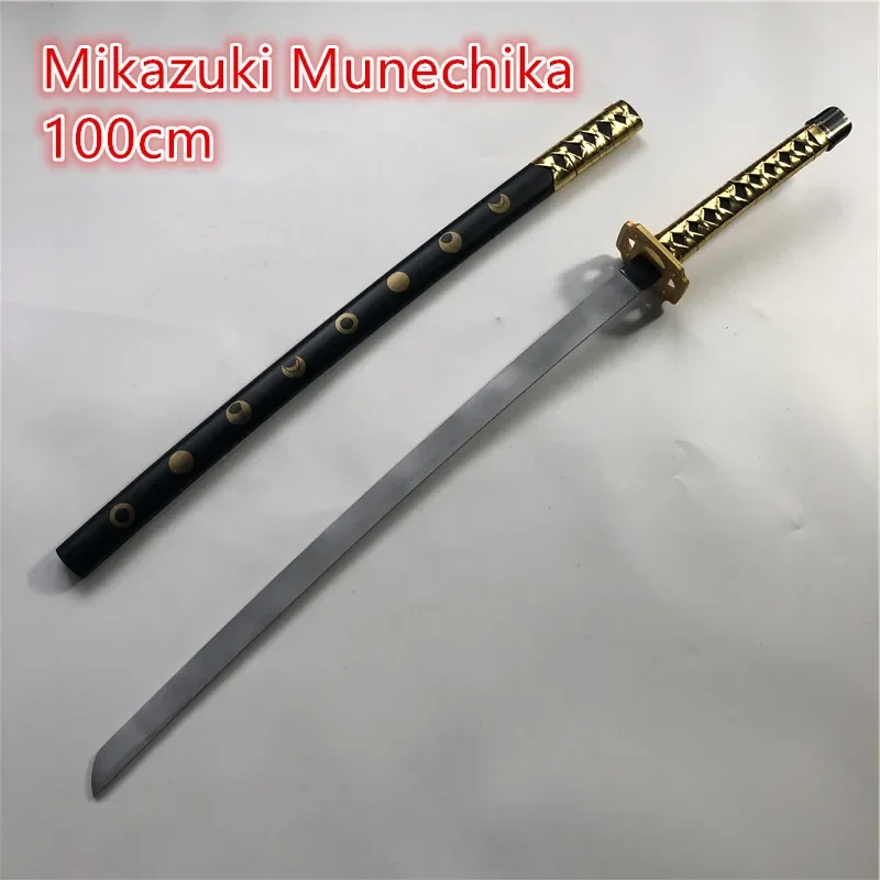 Anime Cosplay Mikazuki Munechika sword Roronoa Zoro Sword Weapon 1:1 Wood Ninja Knife Samurai Sword Prop Toys 100cm
Anime Cosplay Mikazuki Munechika sword Roronoa Zoro Sword Weapon 1:1 Wood Ninja Knife Samurai Sword Prop Toys 100cm