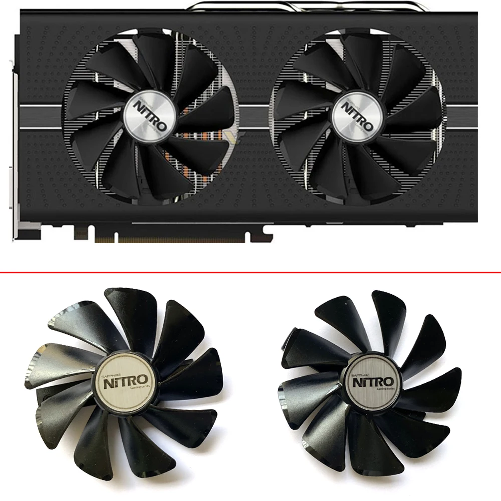 NEW 95MM 4PIN CF1015H12D Cooler Fan For Sapphire Radeon RX 470 480 580 570 NITRO Mining Edition RX580 RX480 Gaming Video Card
NEW 95MM 4PIN CF1015H12D Cooler Fan For Sapphire Radeon RX 470 480 580 570 NITRO Mining Edition RX580 RX480 Gaming Video Card