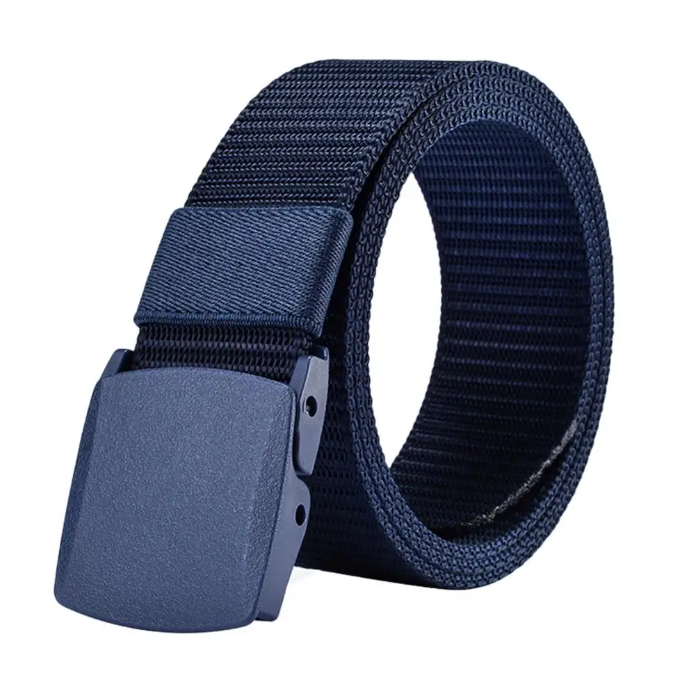 Fashion Men Belt Adjustable Exquisite Buckle Lightweight All Match Waist Belt for Men Daily Wear
Fashion Men Belt Adjustable Exquisite Buckle Lightweight All Match Waist Belt for Men Daily Wear