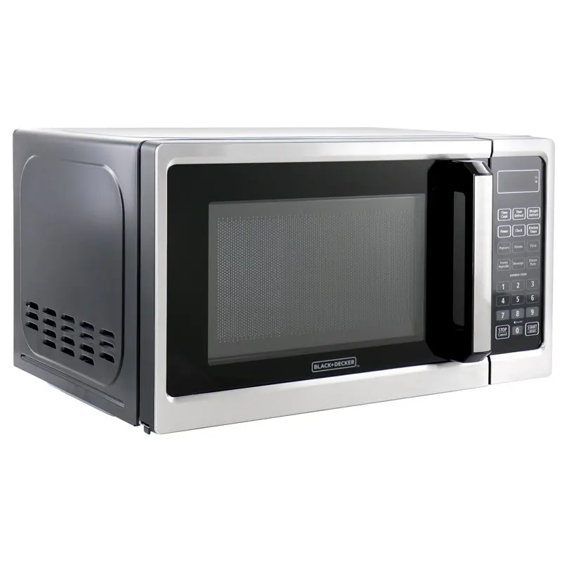 Black + 0.9 Cu Ft 900W Digital Microwave Oven With Turntable in Stainless Steel
Black + 0.9 Cu Ft 900W Digital Microwave Oven With Turntable in Stainless Steel