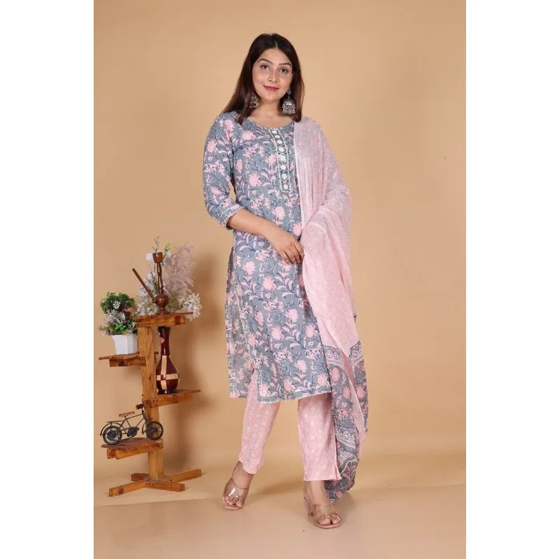 Women Salwar Kameez Dupatta Set Wedding Party Wear Multicolor Kurta Palazzo Dress
Women Salwar Kameez Dupatta Set Wedding Party Wear Multicolor Kurta Palazzo Dress