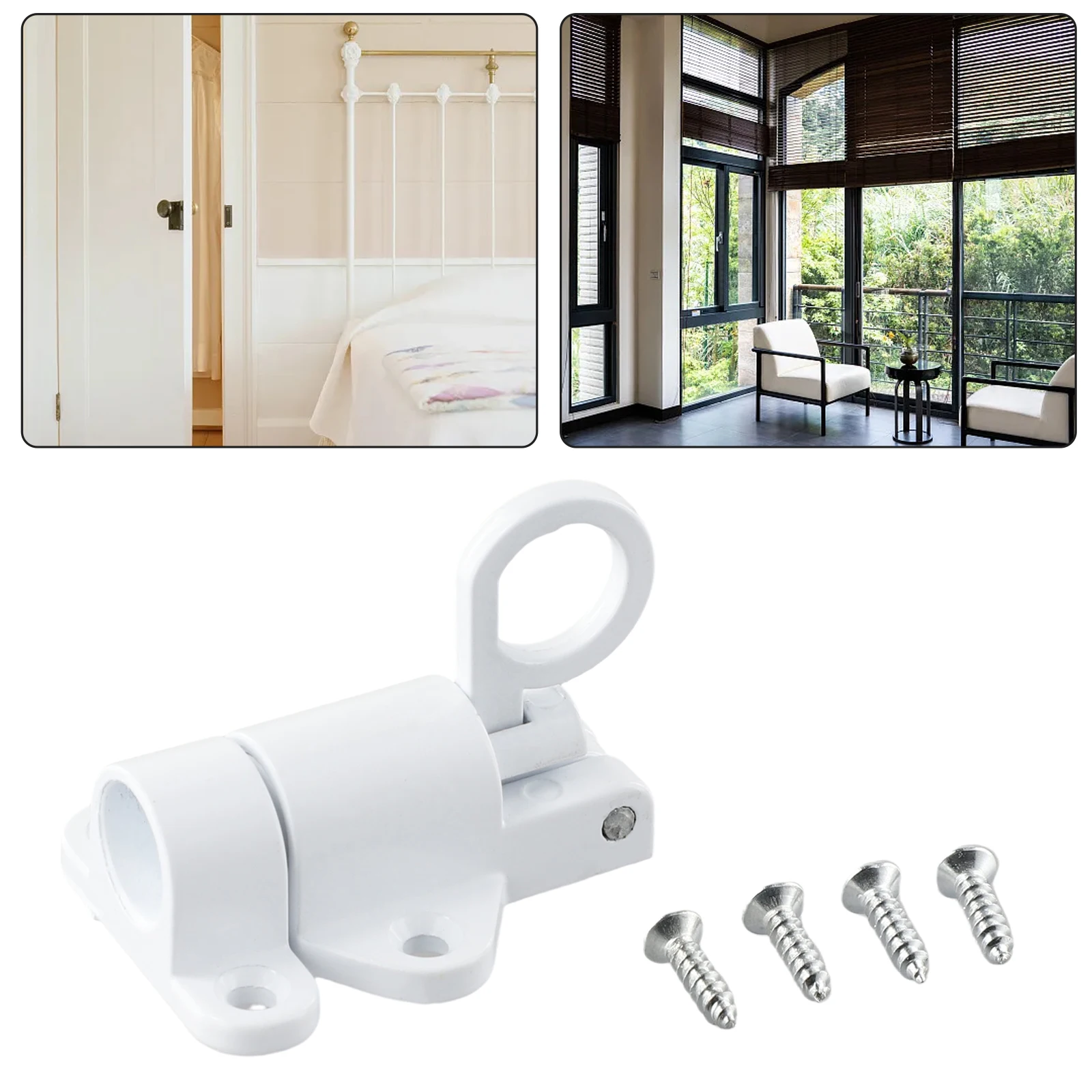 Aluminum Alloy Door Latch Lock Window Gate Security Pull Ring Spring Bounce Home Door Bolt Security Latch Hasp Sliding Lock New
Aluminum Alloy Door Latch Lock Window Gate Security Pull Ring Spring Bounce Home Door Bolt Security Latch Hasp Sliding Lock New