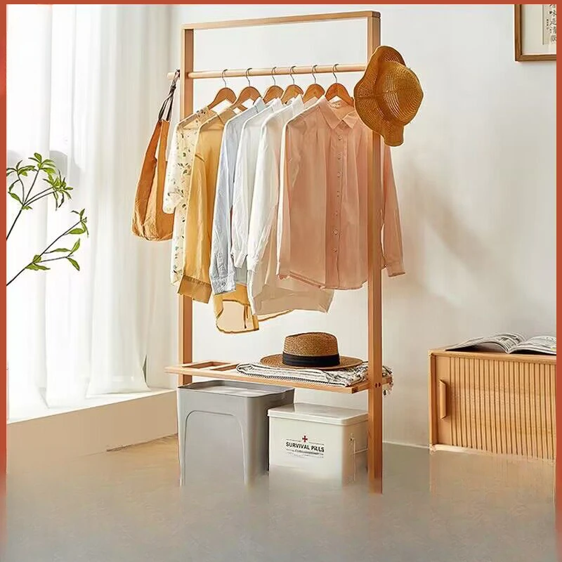 Solid wood clothes rack, floor to floor clothes rack, household bedroom clothes rack, net red hanging clothes rack
Solid wood clothes rack, floor to floor clothes rack, household bedroom clothes rack, net red hanging clothes rack