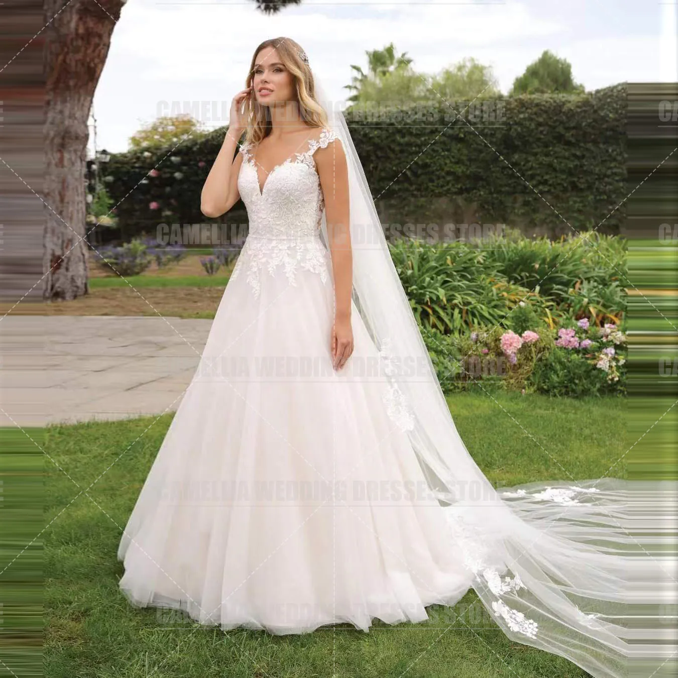 Boho Luxury A Line Wedding Dresses Woman's Sexy Lace Applique Backless Formal Elegant Bride Gowns Bohemia 2024 Vestidos De Novia
Boho Luxury A Line Wedding Dresses Woman's Sexy Lace Applique Backless Formal Elegant Bride Gowns Bohemia 2024 Vestidos De Novia
