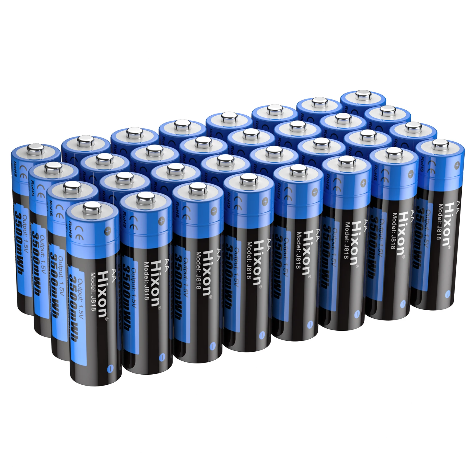 

Hixon 1.5V AA Rechargeable Battery 3500mWh 1.5v AA Li-ion Rechargeable Battery AA Lithium Batteries For Remote Control Toys