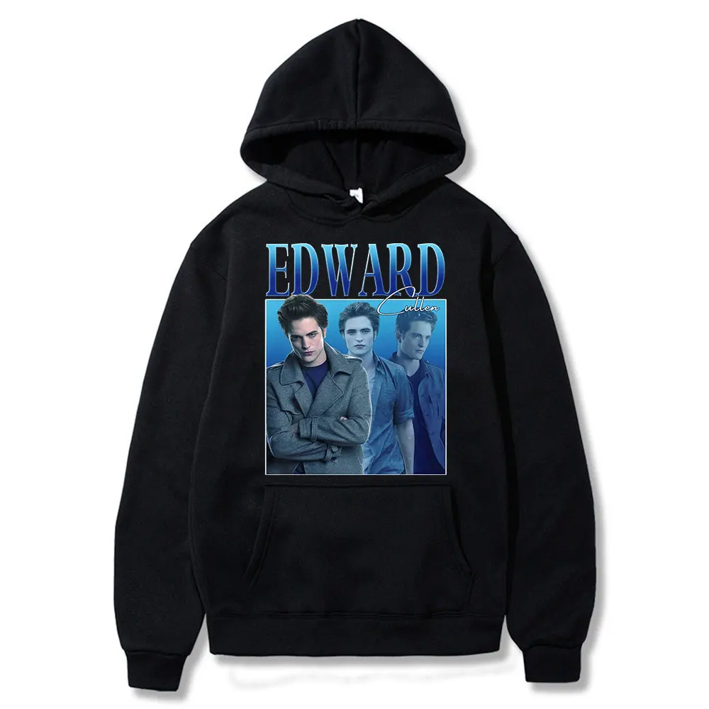 Edward Cullen Hoodies Cotton Hold on Tight Twilight Saga Robert Pattinson Sweatshirts Men Oversized Hoodie Unisex Streetwear 
Edward Cullen Hoodies Cotton Hold on Tight Twilight Saga Robert Pattinson Sweatshirts Men Oversized Hoodie Unisex Streetwear