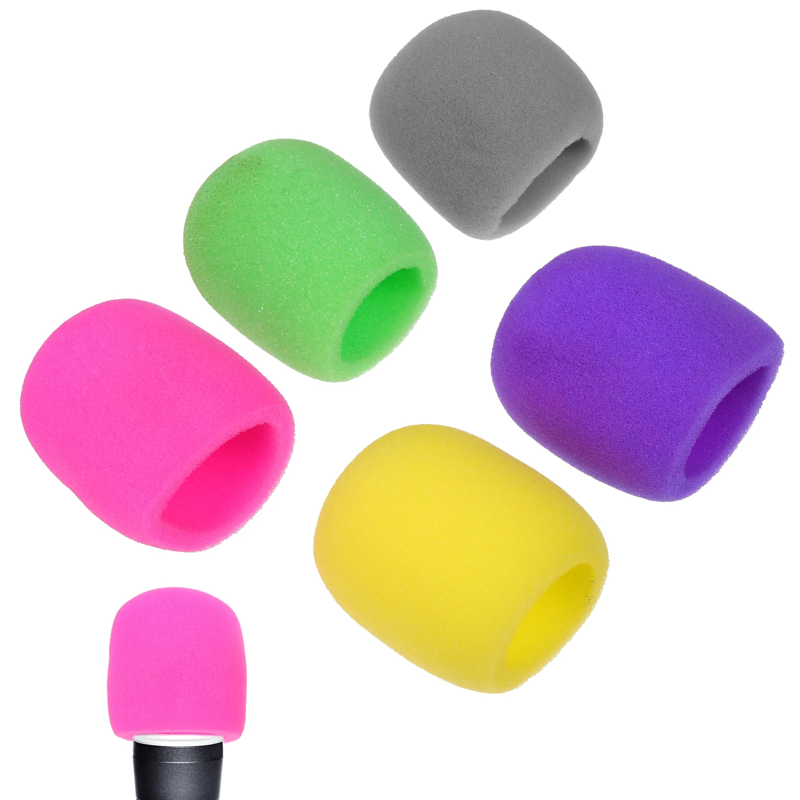 10pcs Microphone Covers Sponge Covers Dustproof Mic Covers Thicken Microphone Covers KTV Microphone Parts
10pcs Microphone Covers Sponge Covers Dustproof Mic Covers Thicken Microphone Covers KTV Microphone Parts