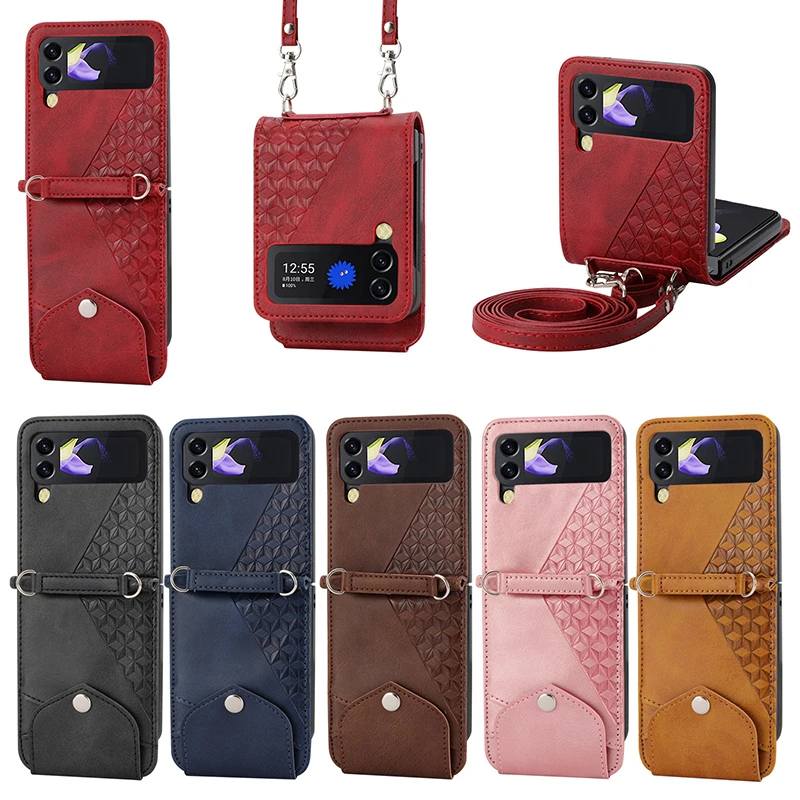 Fashion Women's Crossbody Bag for Samsung Galaxy Z Flip 3 4 5G Card Bag Phone Cover for Galaxy Z Flip3 Flip4 Wallet Leather Case
Fashion Women's Crossbody Bag for Samsung Galaxy Z Flip 3 4 5G Card Bag Phone Cover for Galaxy Z Flip3 Flip4 Wallet Leather Case