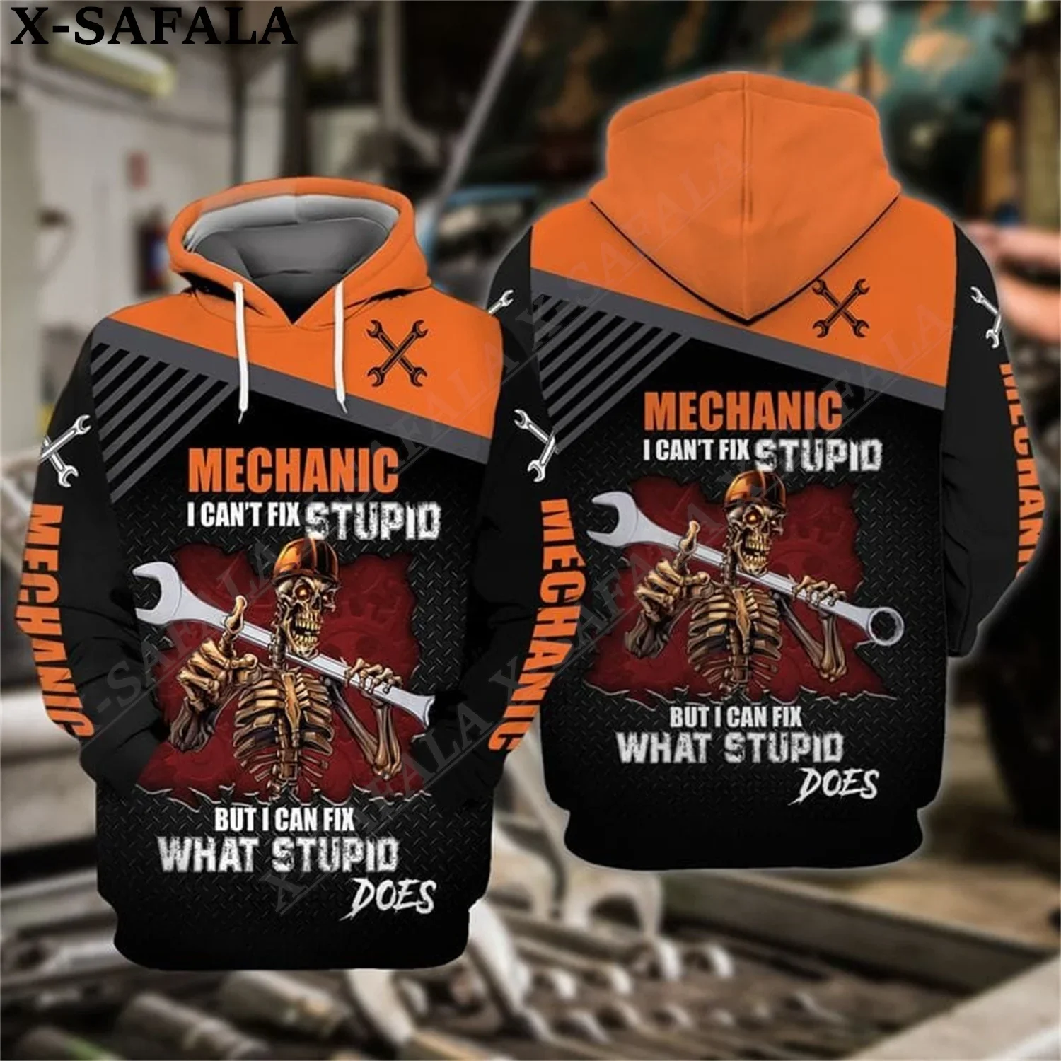 Mechanic In Life Skull Patterns 3D Full Print Mens hoodies Harajuku Streetwear Fashion Hoodie Unisex Sweatshirt Casual Tops
Mechanic In Life Skull Patterns 3D Full Print Mens hoodies Harajuku Streetwear Fashion Hoodie Unisex Sweatshirt Casual Tops