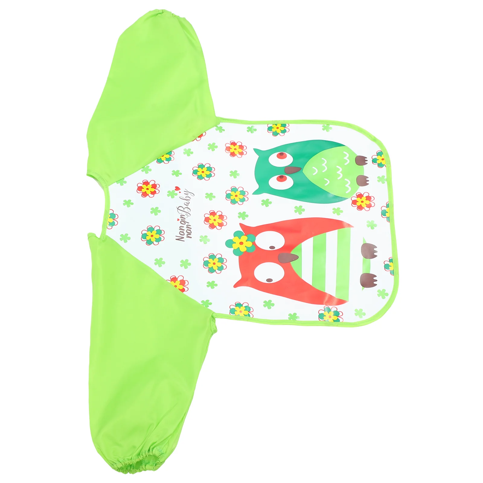 Waterproof Baby Smock Printed Bird Pattern Aprons with Fastener Pocket and Sleeves Artist Shirt for Eating
Waterproof Baby Smock Printed Bird Pattern Aprons with Fastener Pocket and Sleeves Artist Shirt for Eating