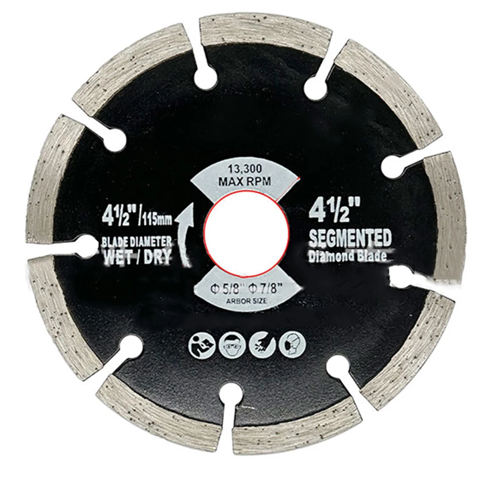 1pc 115mm Diamond Saw Blade Cutting Disc For Stone Granite Concrete Porcelain Tile Ceramic Cutting Disc For Angle Grinder
1pc 115mm Diamond Saw Blade Cutting Disc For Stone Granite Concrete Porcelain Tile Ceramic Cutting Disc For Angle Grinder