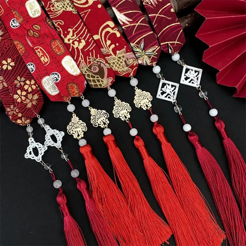 

Embroidery Chinese Style Hair Band Horse Face Skirt Ornament Dragon Bow Ribbon Headwear Fringed Hair Rope Ancient Headwear