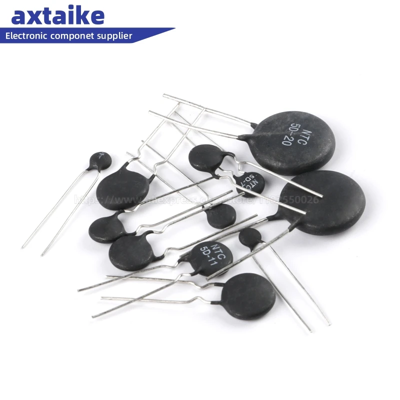 

10PCS Thermal Resistor NTC 2.5D 3D 5D 8D 10D 16D 20D 22D 47D -5 -7 -9 -11 -13 -15 -20 R 10 Ohm NTC10D-9 NTC5D-9 NTC3D-9 NTC3D-15