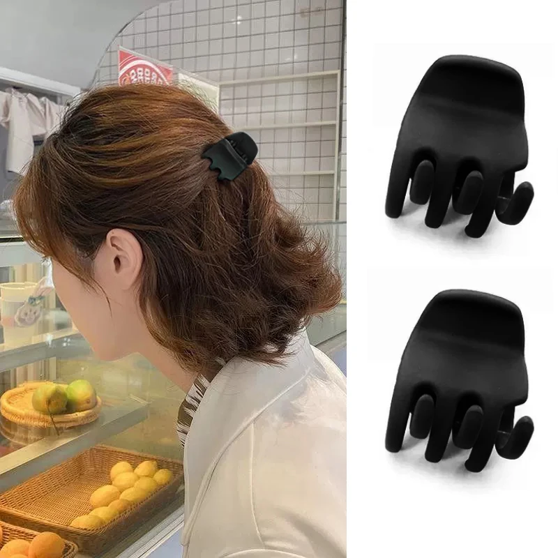 Women Hair Claw Black Acrylic Hairpin Small Catch Bangs For Women Girls Barrettes Mini Claw Crab Hairpins Chic Hair Accessories
Women Hair Claw Black Acrylic Hairpin Small Catch Bangs For Women Girls Barrettes Mini Claw Crab Hairpins Chic Hair Accessories
