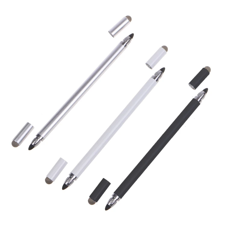 

Universal Capacitive Pen Dual Heads for w Soft Nibs for Touch Screen Stylus Compatible Universal for Smartphones Tablets