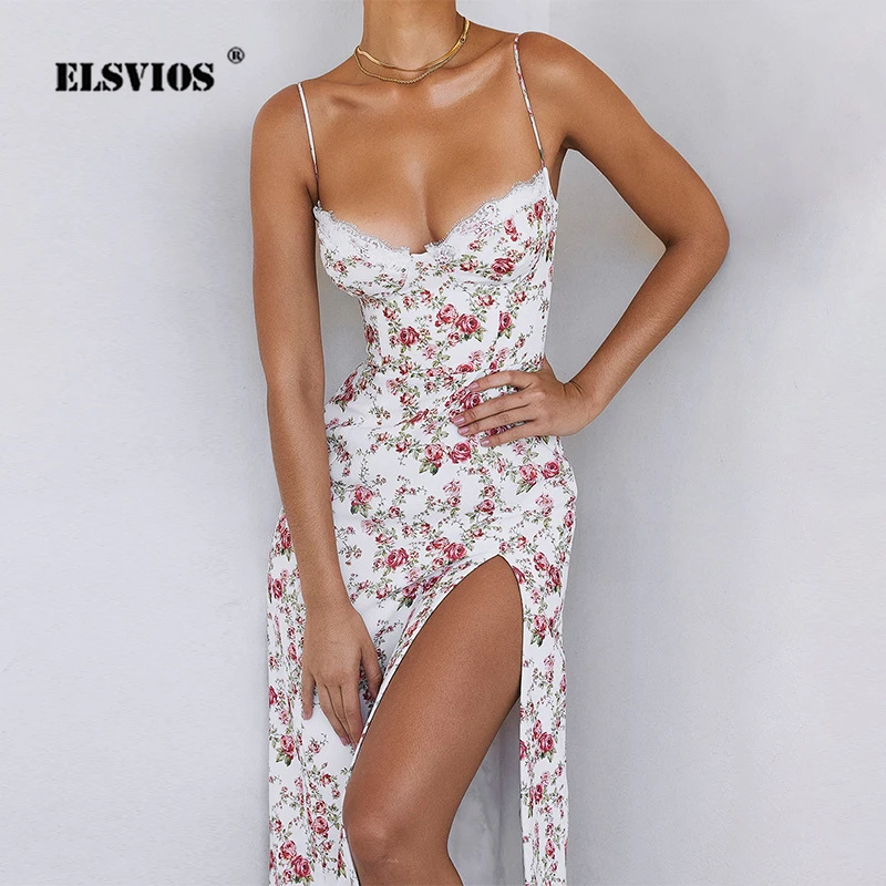 Floral Print Sexy Slim Split Spaghetti Strap Dress Fashion Sleeveless Elegant Party Dress 2024 Spring Summer New Women's Dresses
Floral Print Sexy Slim Split Spaghetti Strap Dress Fashion Sleeveless Elegant Party Dress 2024 Spring Summer New Women's Dresses