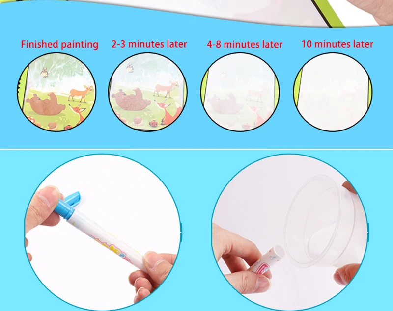 Generic With Drawing Gift Pen Books Magical Coloring Toy Water