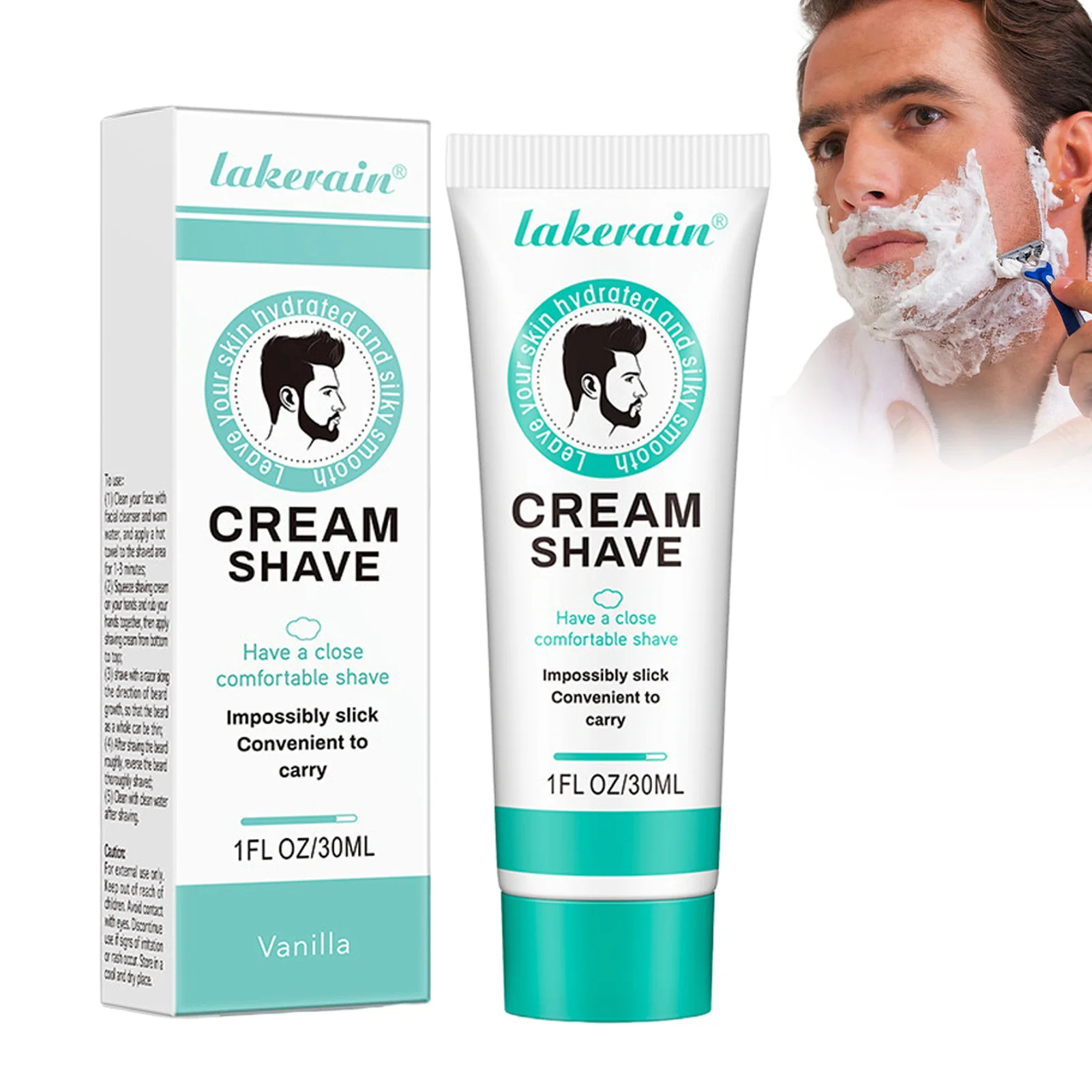 30ml Men Shaving Cream for Sensitive Skin Rich Foam Ultra-Slick Shaving Cream Fights Nicks Cuts and Razor Burn
30ml Men Shaving Cream for Sensitive Skin Rich Foam Ultra-Slick Shaving Cream Fights Nicks Cuts and Razor Burn